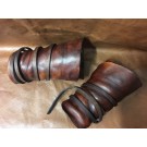 Conan Barbarian Leather Bracers